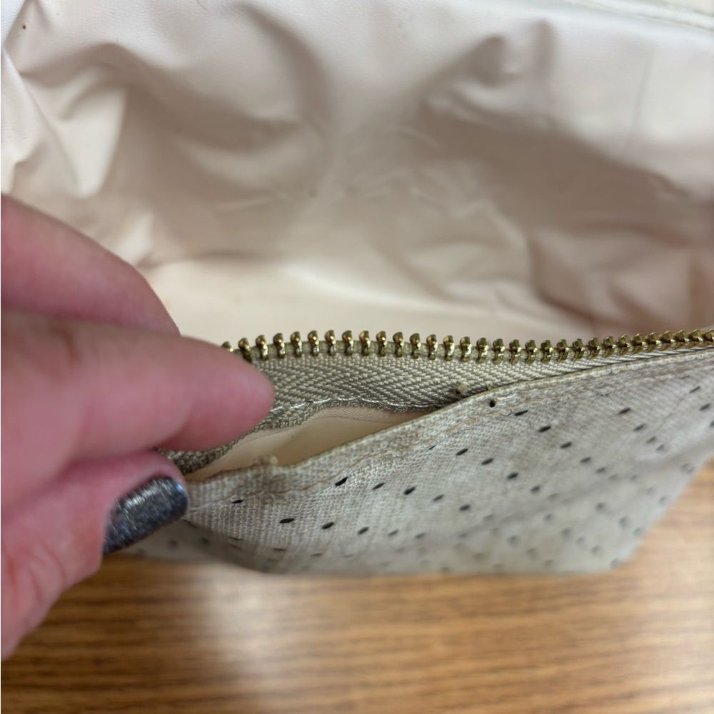 Polka Dot Lunch Bag with Gold Zipper by Kate Spade - Picture 6 of 7